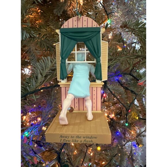 Vtg Hallmark Keepsake1997 Away to the Window The Night Before Christmas Ornament - Picture 4 of 12